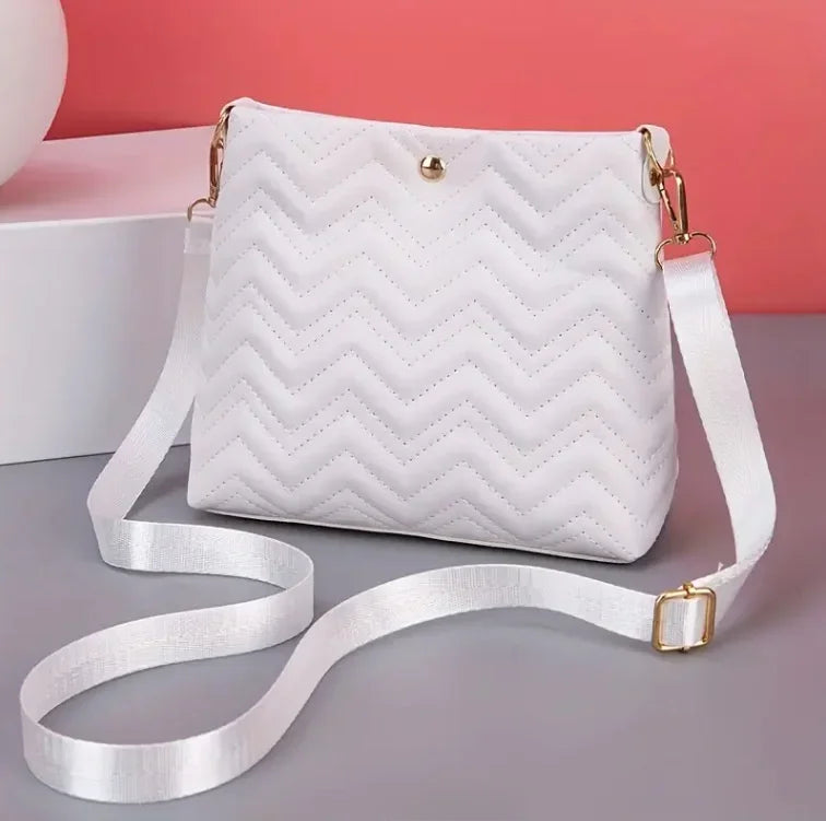 Luxury Women's Small Crossbody Bag PU Leather Messenger Bags Zipper Handbags Fashion Designer Purse Summer Travel Bag for Female