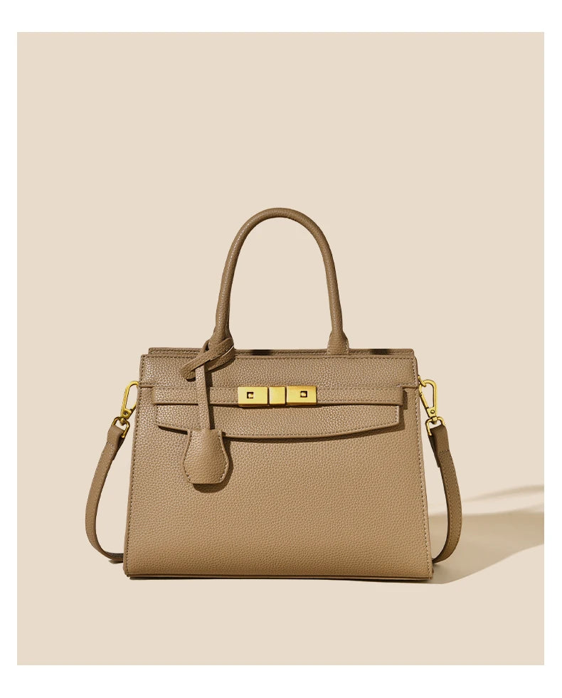 Classic Elegant Ladies Shoulder Bag From Luxury Brand In Premium Leather Famous Designer Popular Messenger