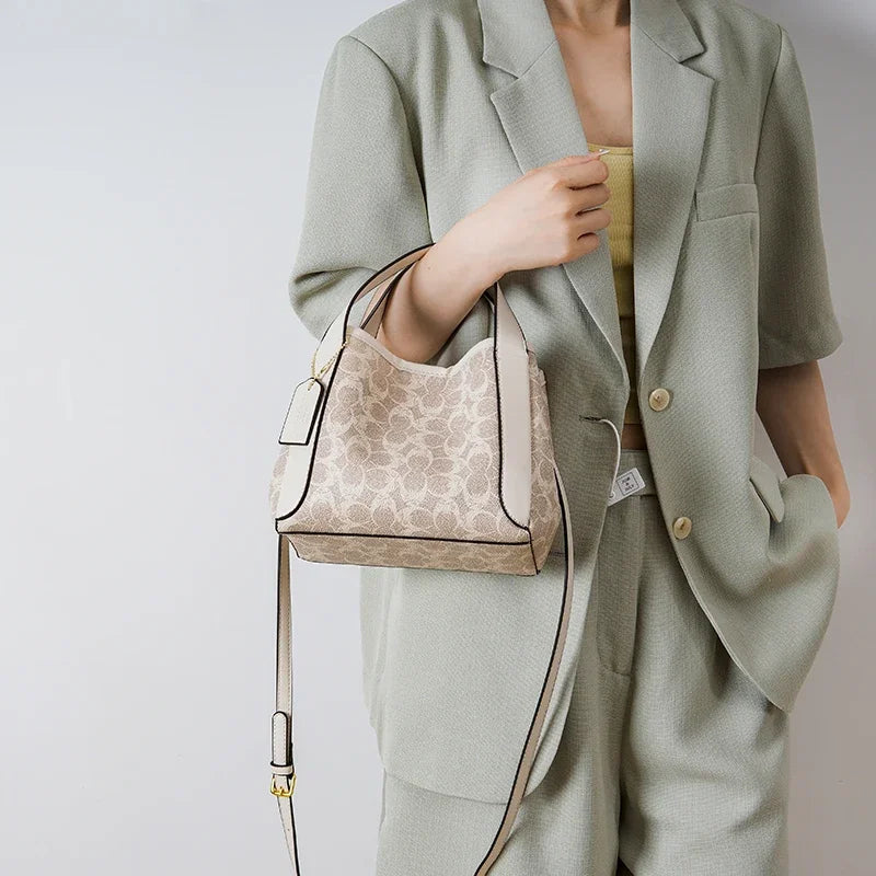 Premium Edition Women Crossbody Bag Luxury Vintage Leather Handbag High End Shoulder Tote Luxury Series