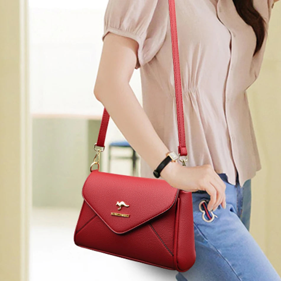 Luxury Designer Ladies Handbags High Quality Leather Shoulder Bags for Women 2024 Female Crossbody Bag Purses and Handbags Sac