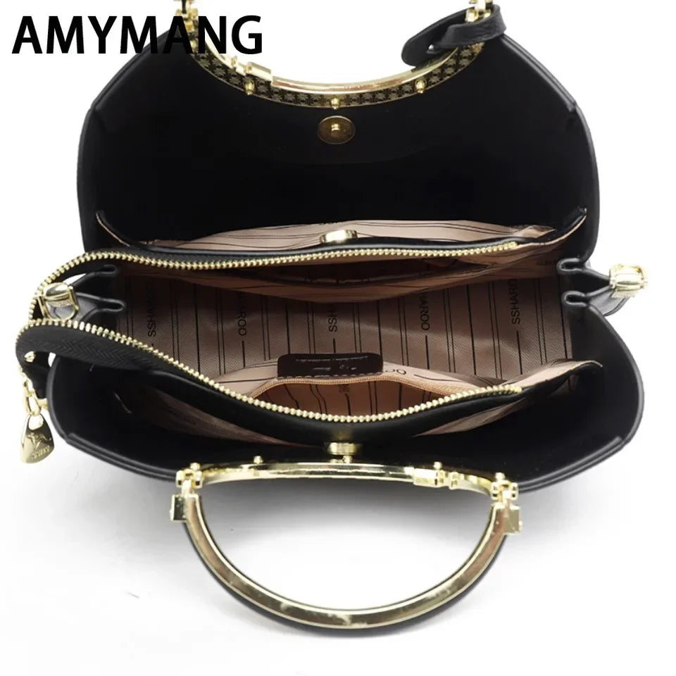 3 Layer Large Capacity Tote Bag Luxury Handbags Women Bags Designer Shoulder Bag High Quality Soft Leather Purses and Handbags