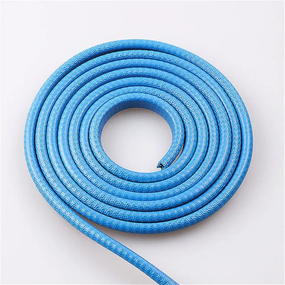 Car Door Protector Edge  With Steel CarstylingScratch Strip Guard Trim Automobile Door Noise reduction Anti Collision Protection