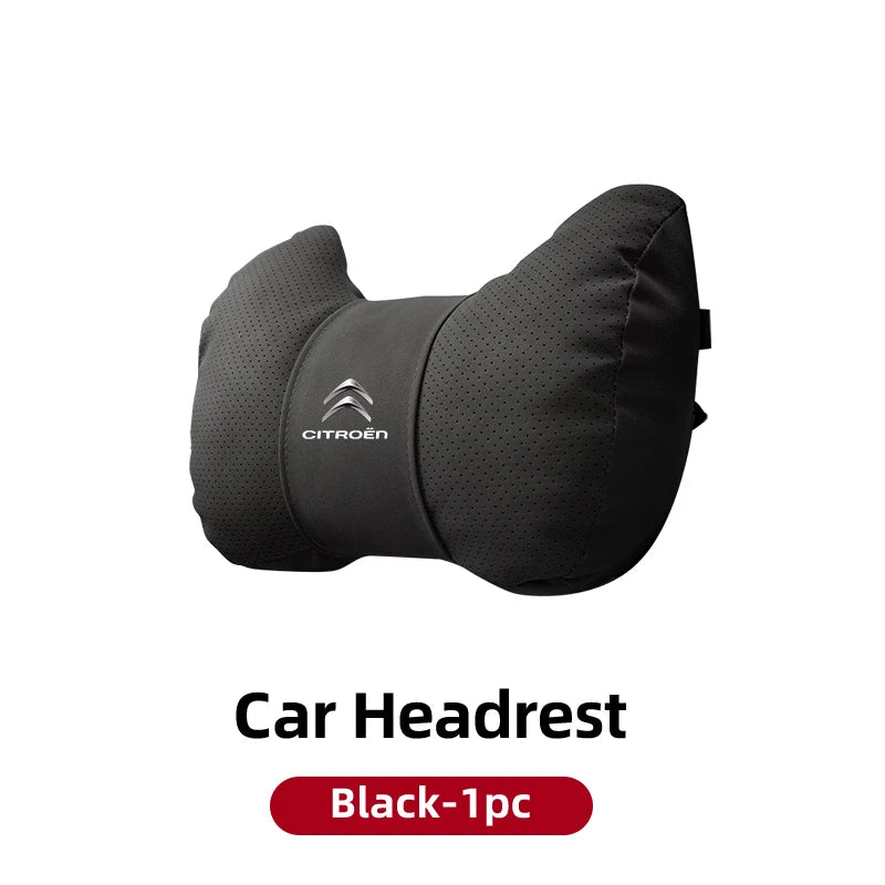 Car Accessories Headrest Lumbar Support Seat Neck Pillow For Citroen C4 C3 C5 C1 C2 Berlingo Celysee Cactus Picasso Aircross Sax