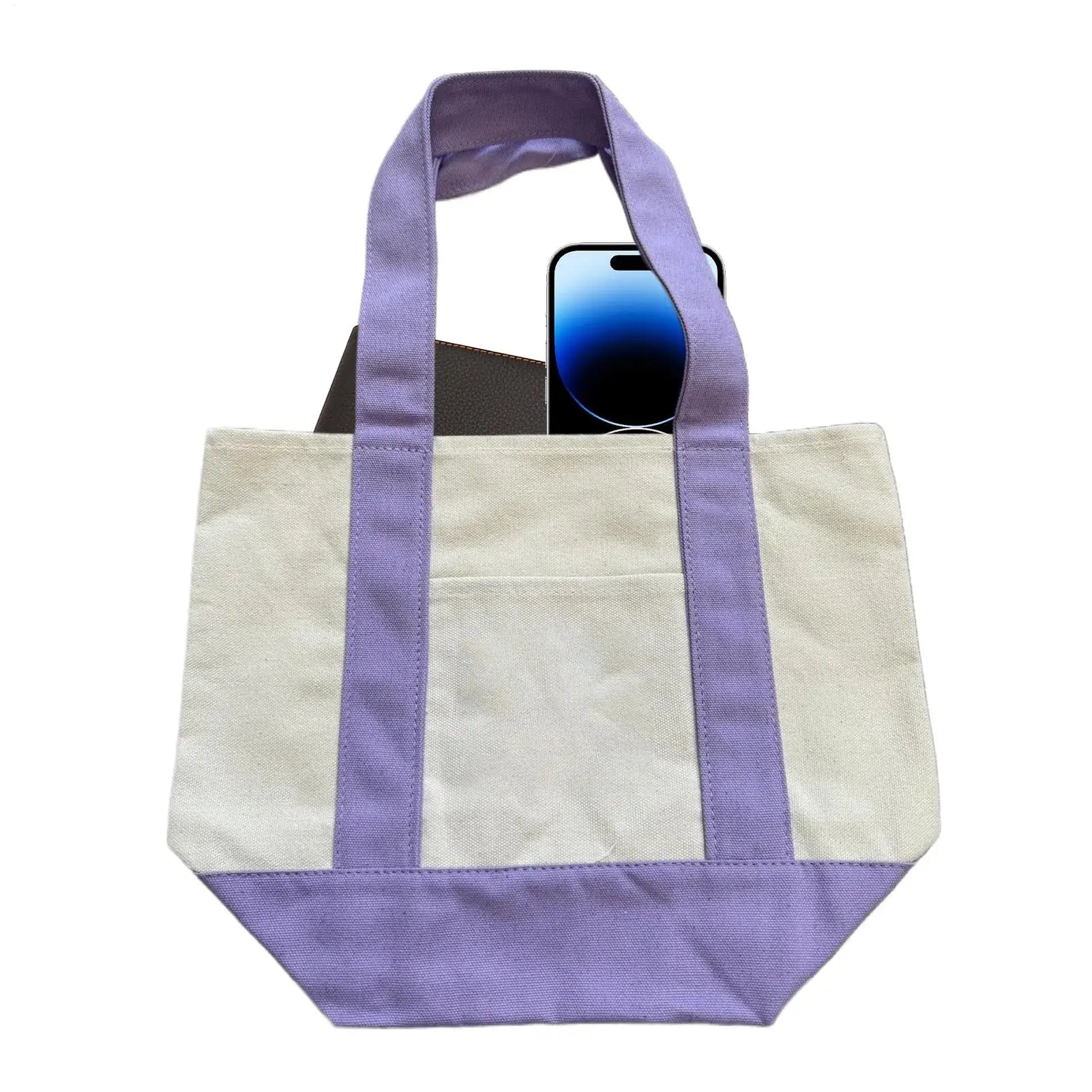 Canvas Tote Bag Large Canvas Tote Bags Reusable Grocery Carrier Fashionable Shopping Pouch For Camping  Single Shoulder Bags