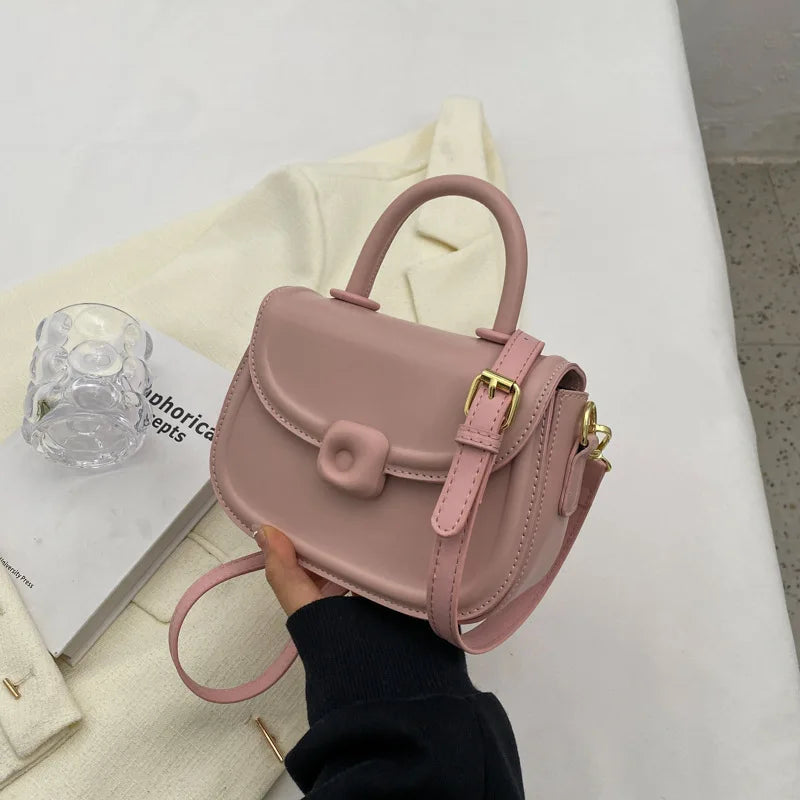 Luxury Women's Multi-functional Small Messenger Bag,high-end Texture Fashionable Square Handbag Trendy Handheld and One Shoulder