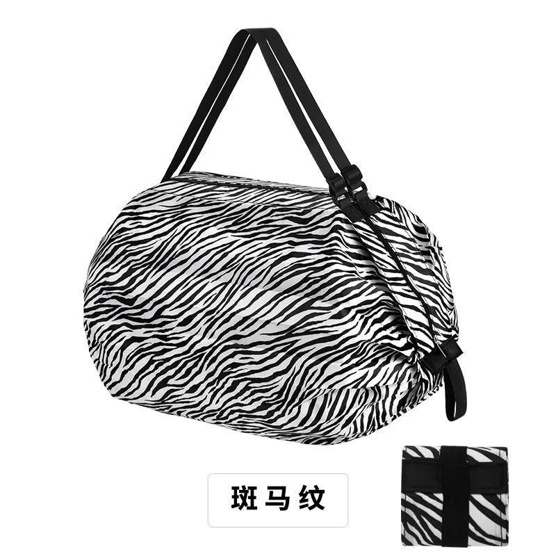 Women Shopper Bag Japanese Large Folding Tote Bag Travel Organizer Eco Shopping Bags Lady Market Bag Mujer Foldable Pouch Bolsos