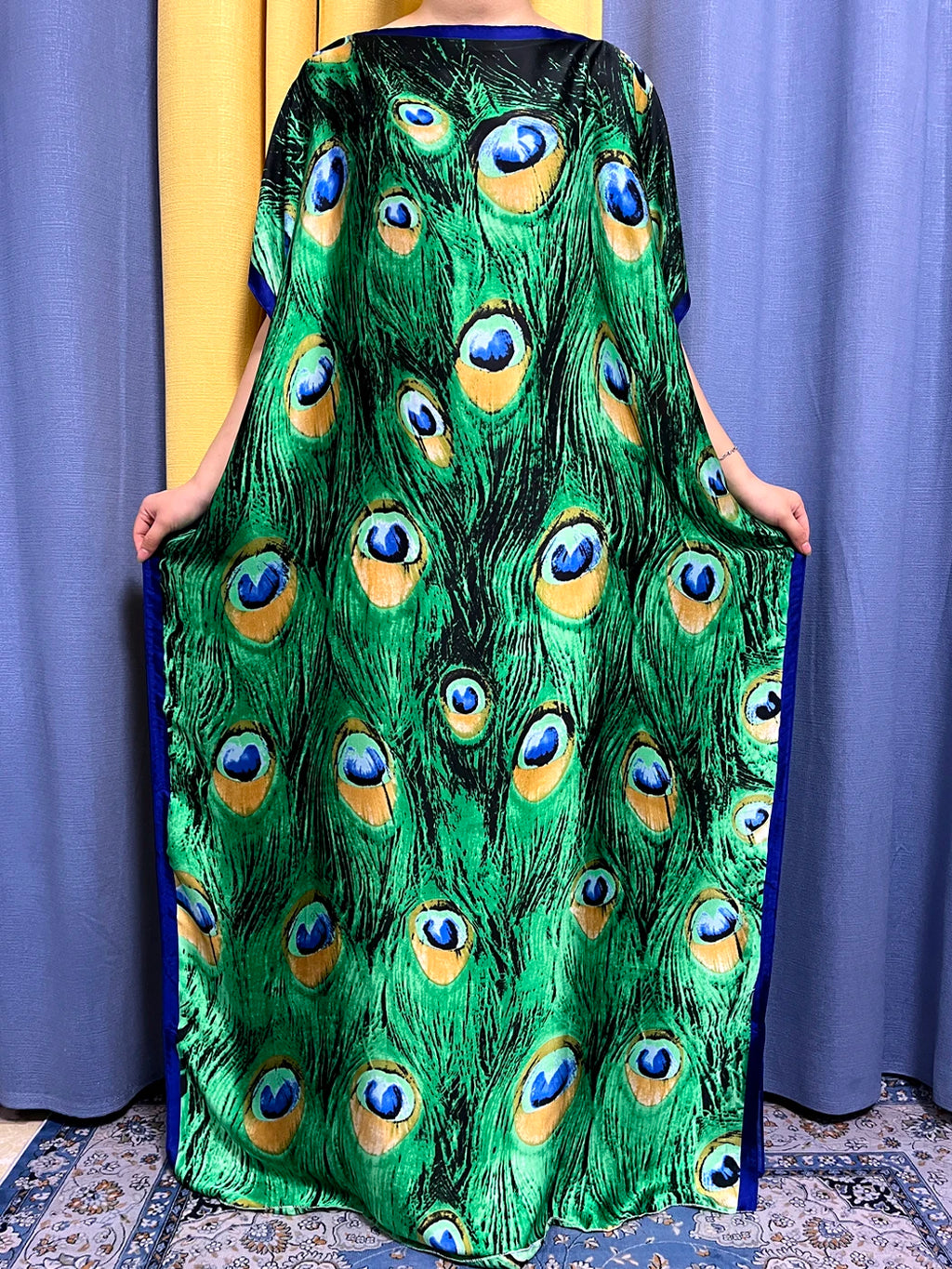 Muslim Silk Abayas For Women 2023 Fashion Print Islam Turkey Loose Elegant Femme Robe African Summer Ice Clothes With Headscarf