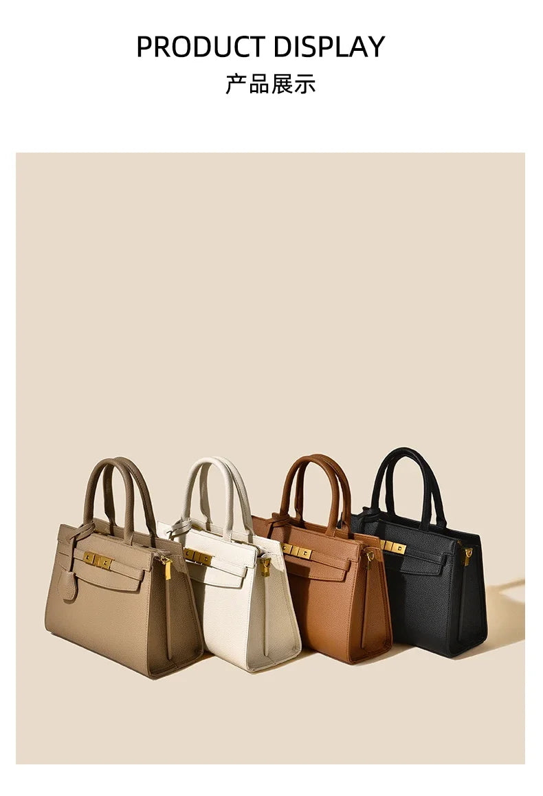 Classic Elegant Ladies Shoulder Bag From Luxury Brand In Premium Leather Famous Designer Popular Messenger