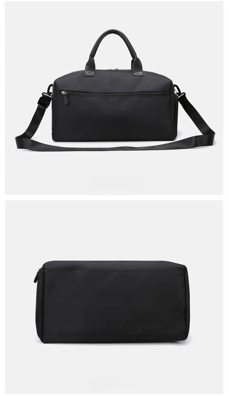 Sports Gym Bag for Women Travel Duffle Bag with Shoe Compartment & Wet Pocket Fitness Weekender Overnight Luggage Yoga Bag