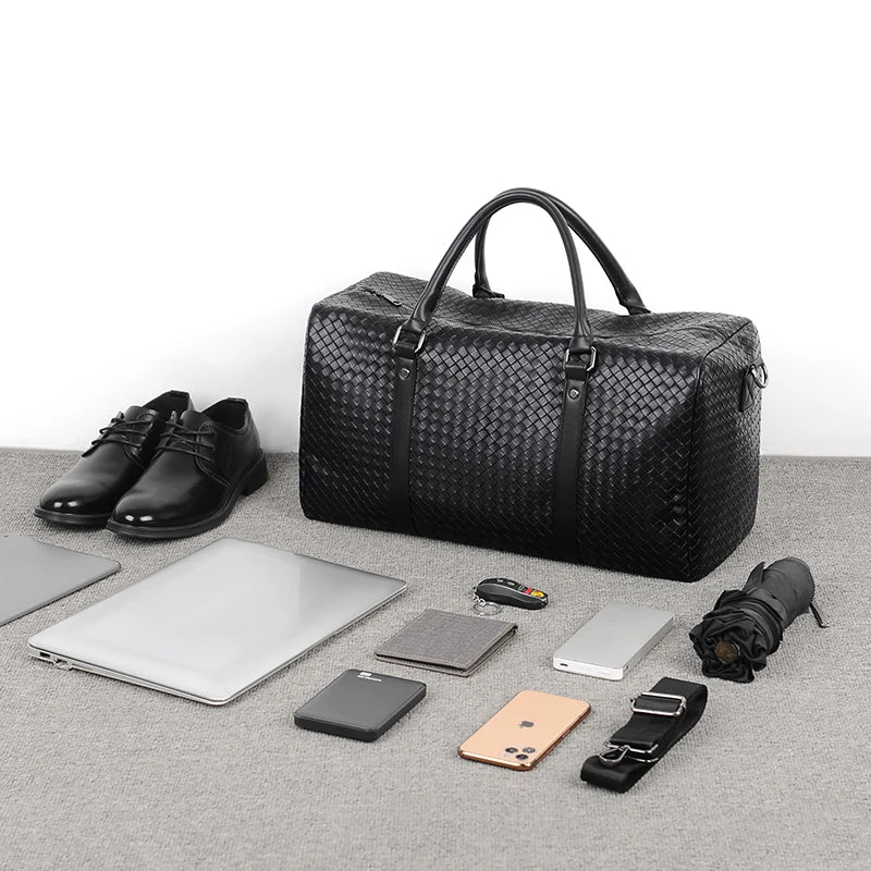 Extra Large Capacity Travel Duffel Bag - Lightweight, wet and dry separation, perfect for weekend getaways, fitness enthusiasts