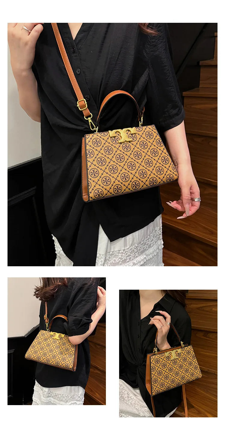 2025 Summer New Women's Luxury Tote Bag, Trendy Crossbody Purse, Chic Shoulder Sling for Daily, Elegant & Spacious
