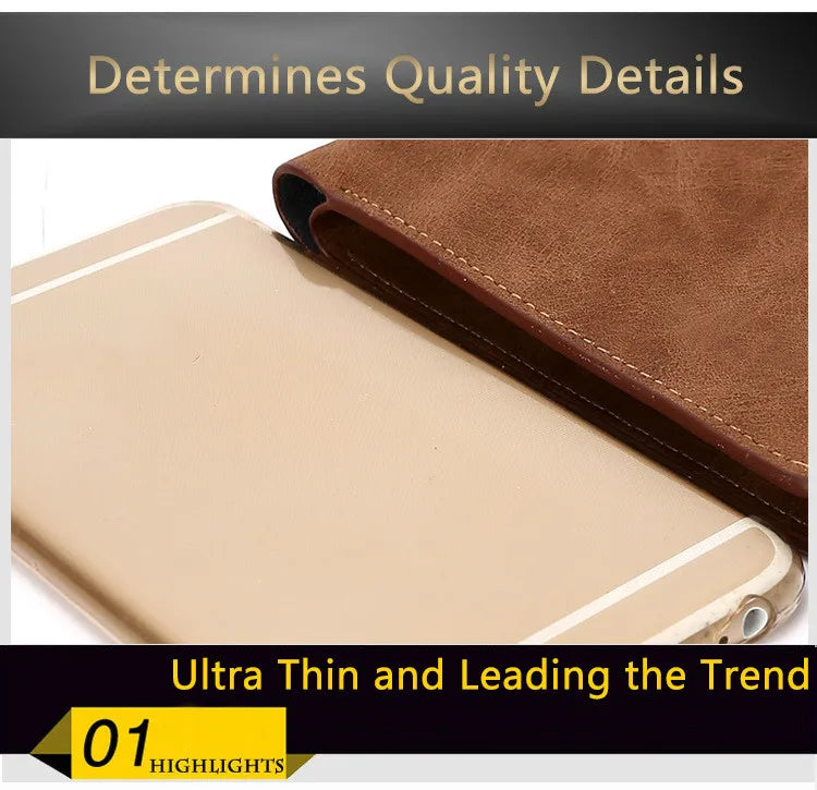 Men Wallets Leather Wallet Money Bag Credit Card Holder Dollar Bill Wallet Clutch Purse for Boy Short Wallets Cartera Hombre New