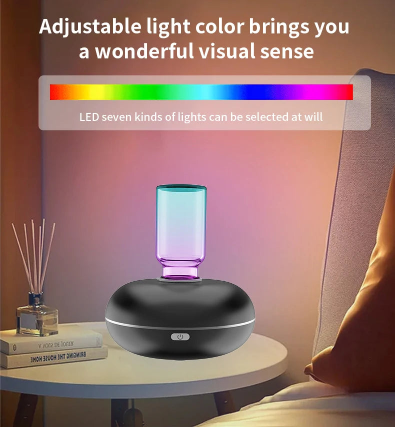 Car Essential Oil Diffuser Air Freshener Room Fragrance Cool Mist Aroma Diffuser USB Automatic Spraying Auto Mini Scent Machine