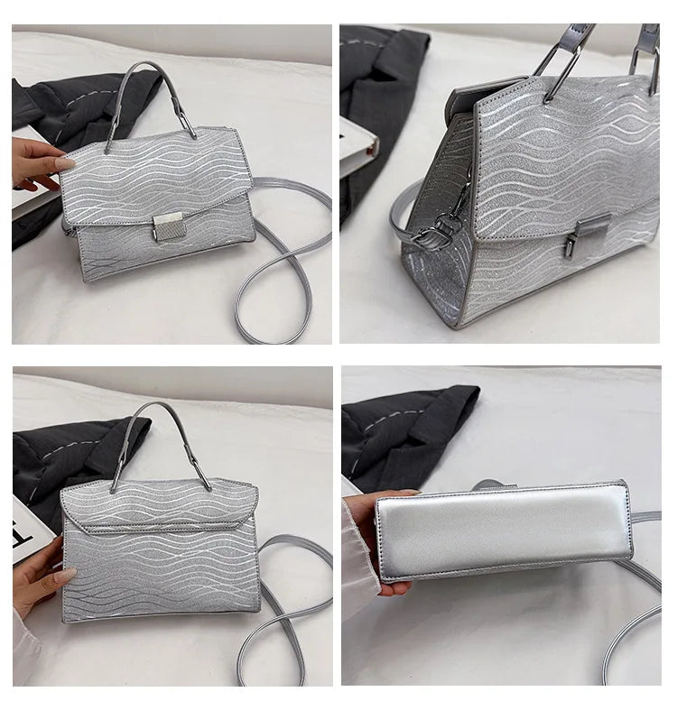 ‌2025 New Luxury Handbag - Crossbody/Shoulder Purse, Premium Leather Square Bag for Women, Stylish & Versatile Daily Accessory