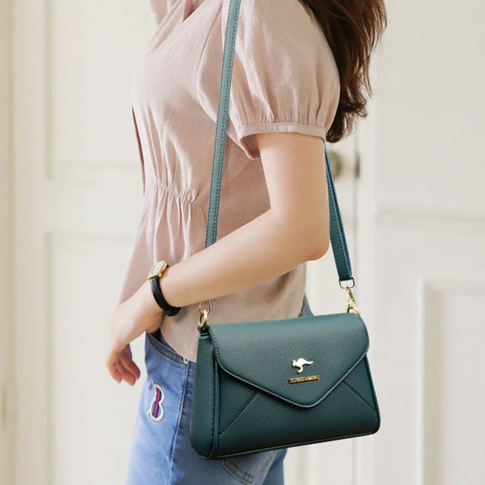 Luxury Designer Ladies Handbags High Quality Leather Shoulder Bags for Women 2024 Female Crossbody Bag Purses and Handbags Sac
