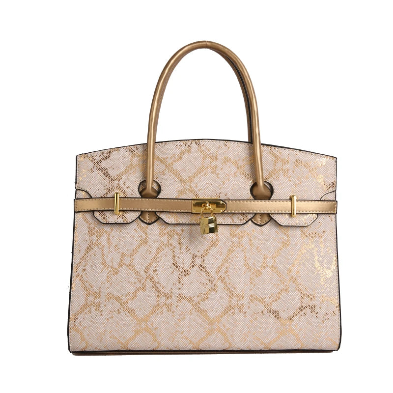 Vintage Opulent Heritage Women Shoulder Bag Luxury Leather Crossbody Bag High End Tote