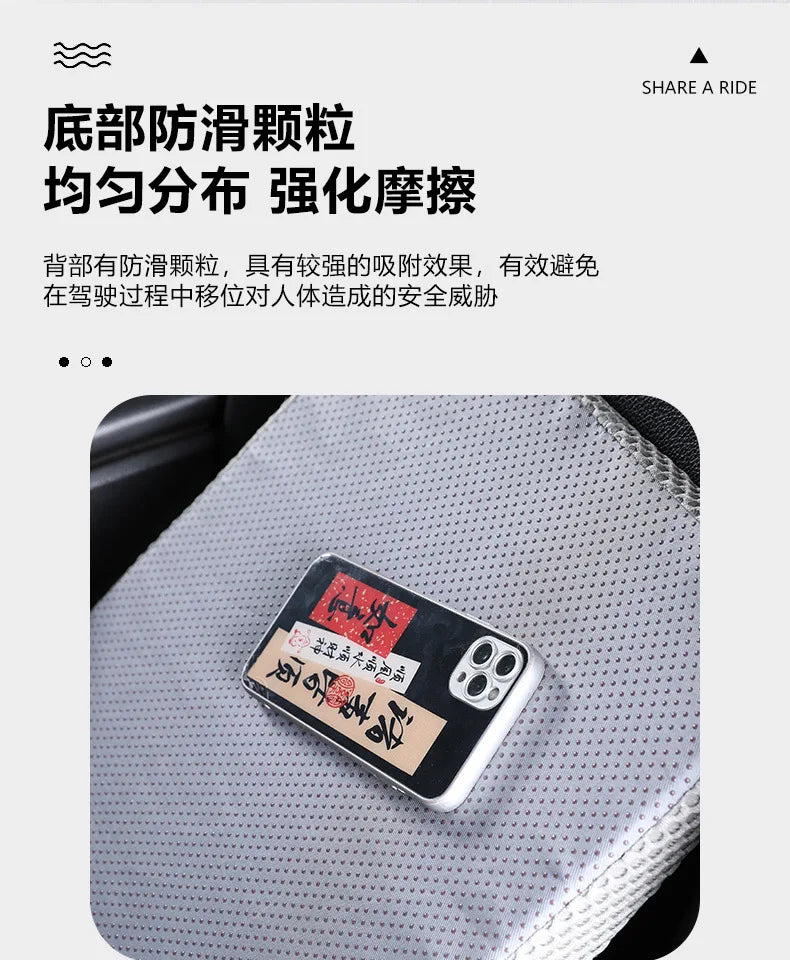 Car Booster Seat Cushion Heightening Height Boost Mat Breathable Portable Car Wedge Seat Pad Fatigue Relief Suitable For Cars