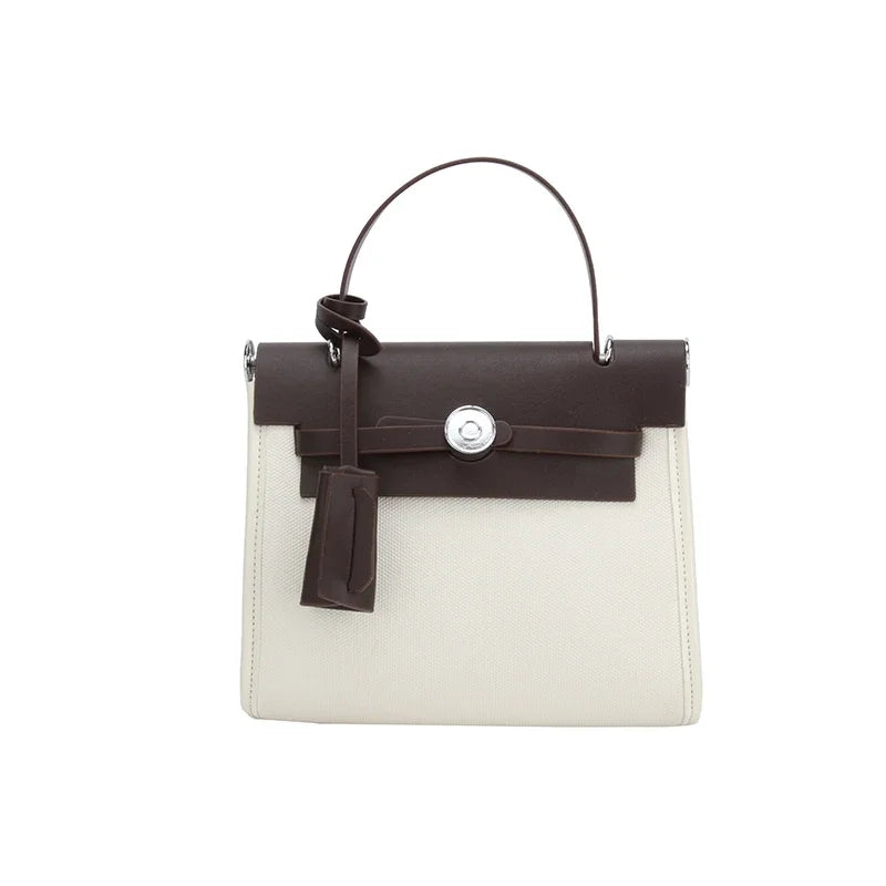 Luxury Women's Shoulder Bag Premium Leather Handbag Vintage Designer Crossbody Purse for Daily Use