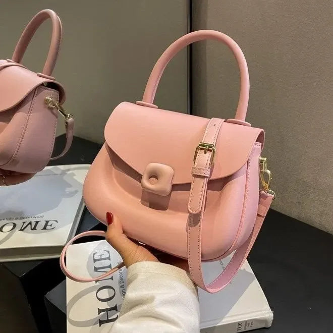 Luxury Women's Multi-functional Small Messenger Bag,high-end Texture Fashionable Square Handbag Trendy Handheld and One Shoulder