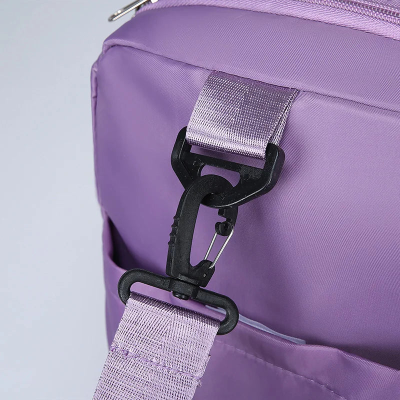 Travel Bag Large Capacity Weekender Overnight Carry On Duffle Bags with Shoe Compartment Sports Fitness Gym Bags for Women