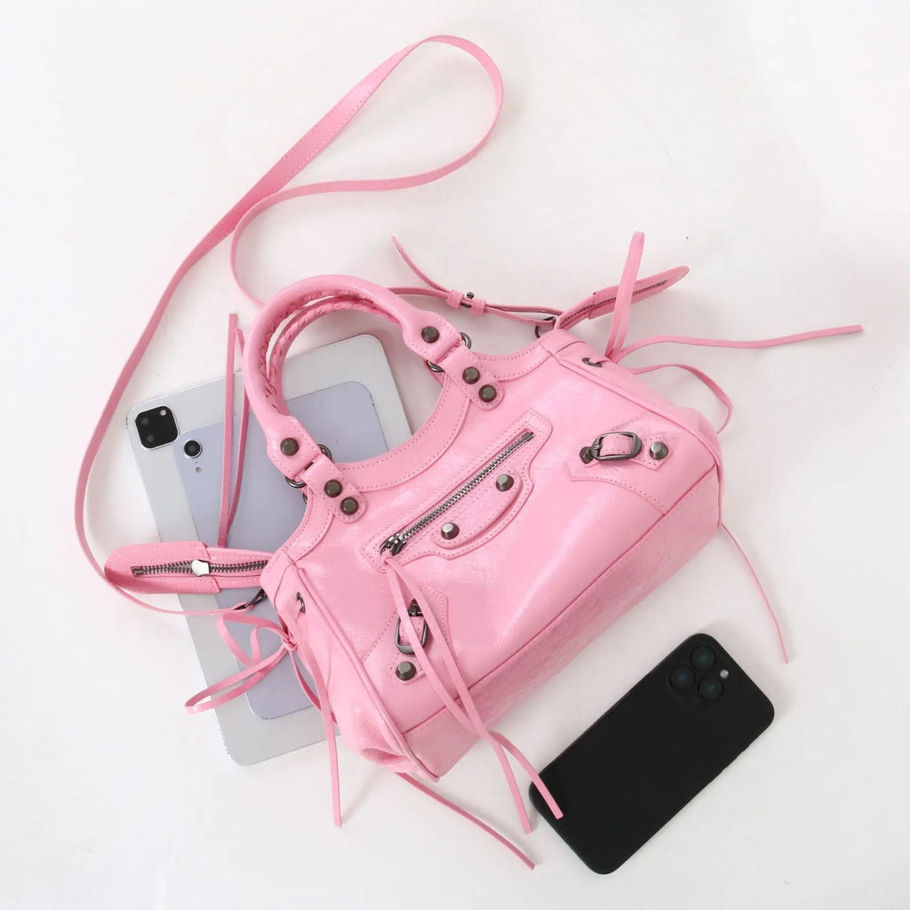 Postman's Bag Single-Shoulder Crossbody Commuter Leather Women's Chain Soft Square Bag Large Capacity Versatile Everyday