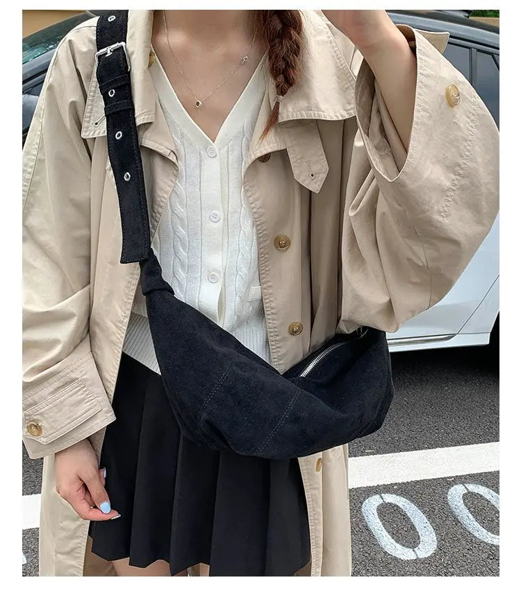 Luxury Crossbody Bag For Women Leather Shoulder Messenger Handbag Classic Elegant By Designer