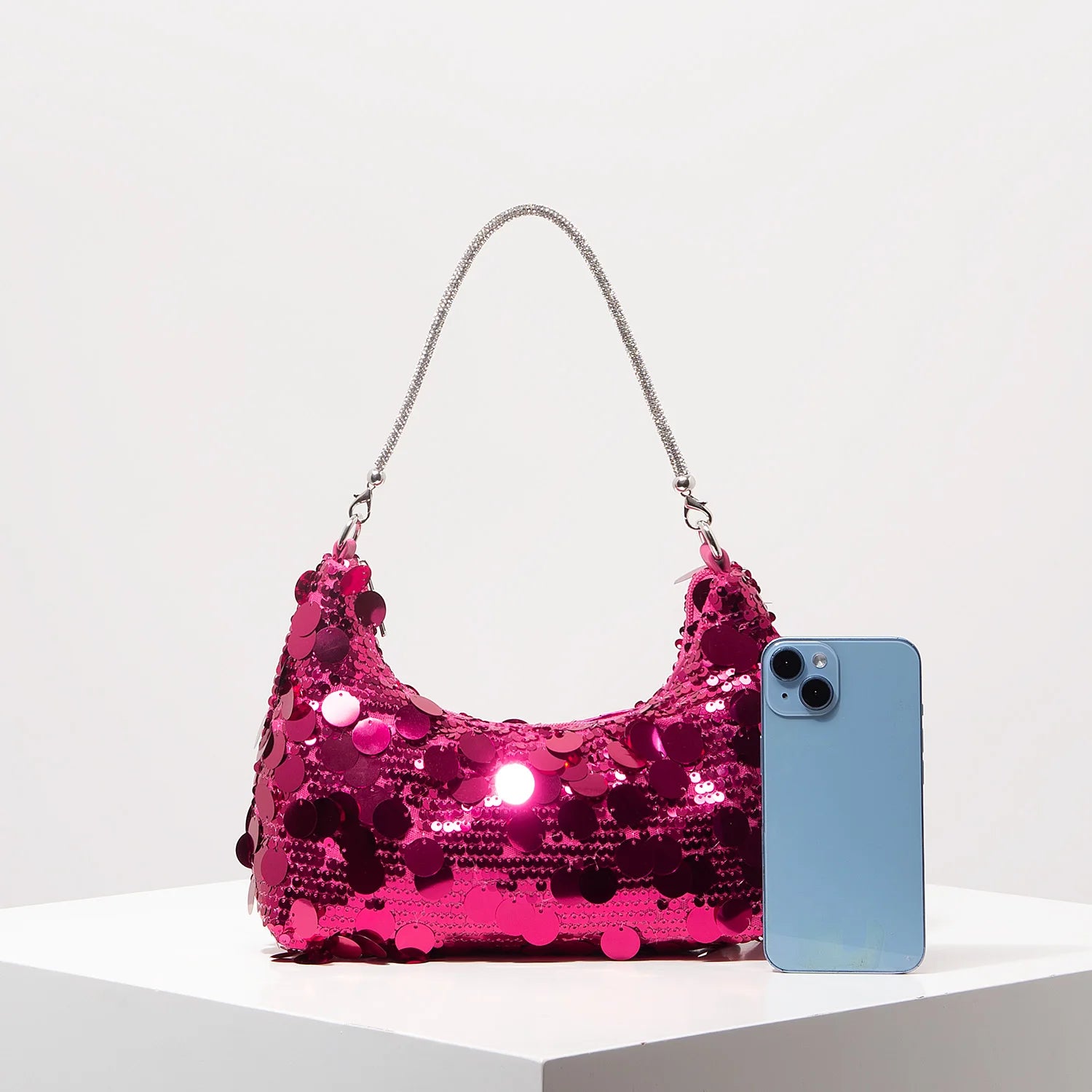 Luxury Sequin Bag，Concert Shoulder Bags，Prom Bag Dresses for Women，Bag for Women Elegant，Wedding Items，Party Bag（Random Pattern）