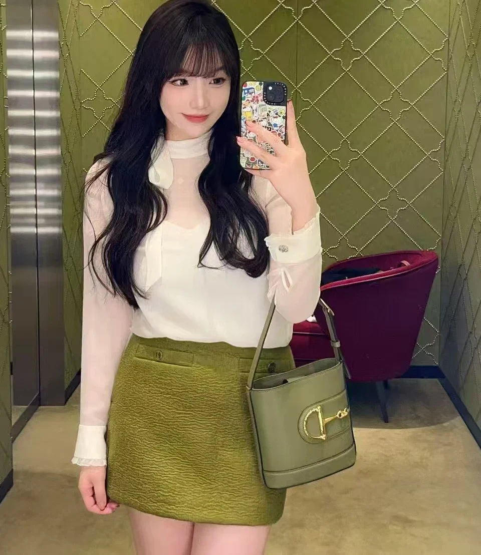 Luxury Crossbody Handbag For Women Paris Fashion Elegant Leather Classic Large Capacity Tote Bag Solid Color Designer