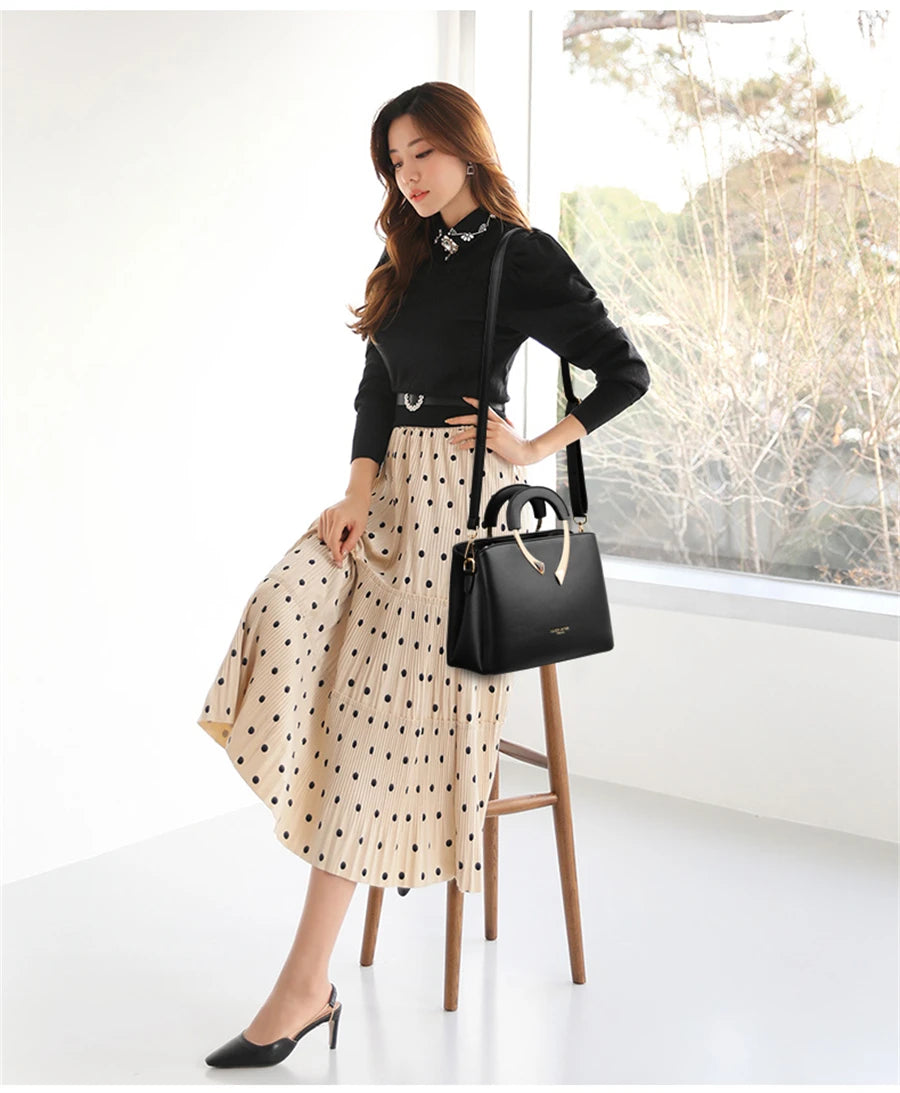 Luxury 3 Layers Handbag Women Bags Designer Vintage Ladies Shoulder Crossbody Bags 2025 Bolsa Feminina Messenger Casual Tote Sac