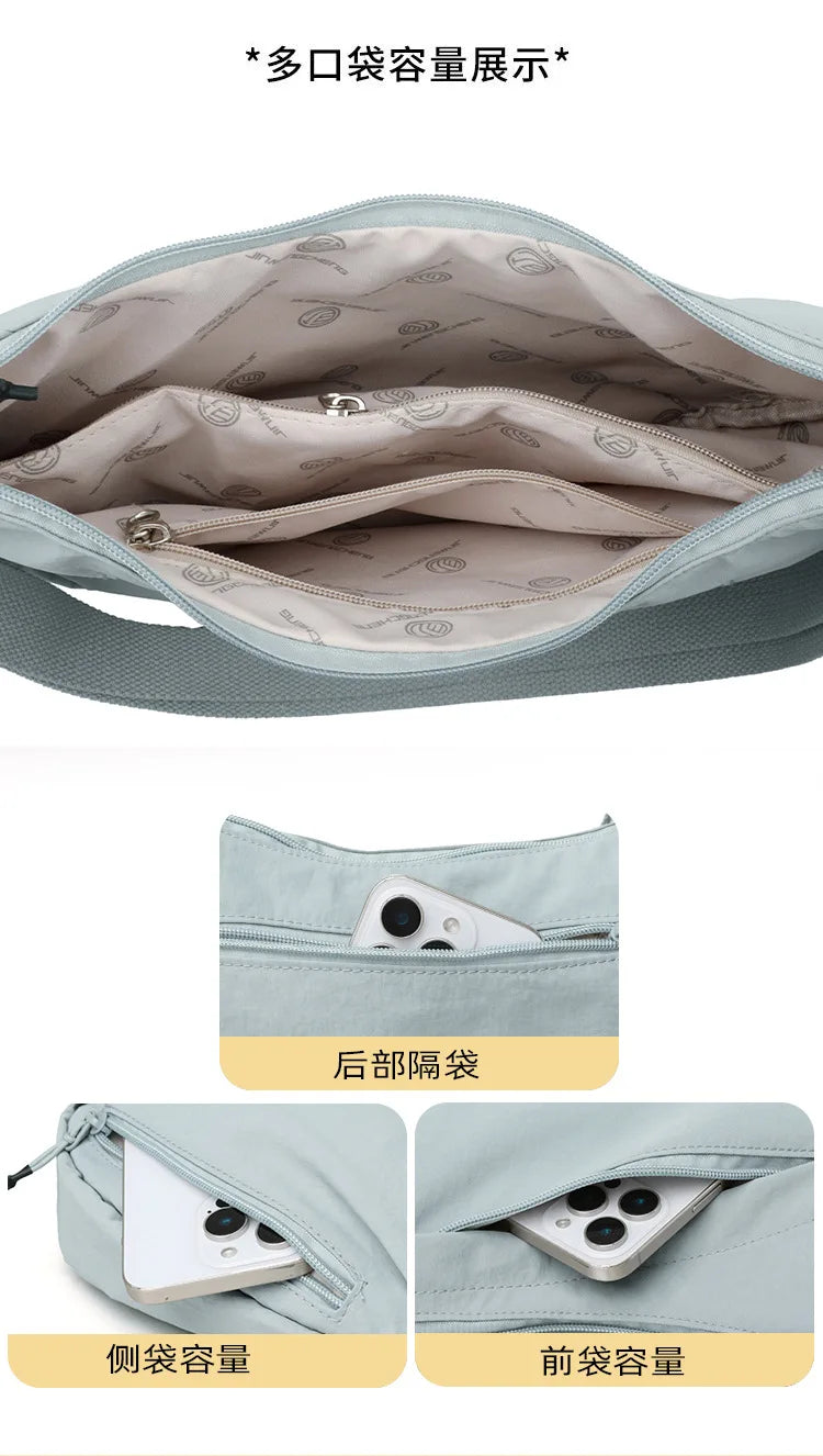 Designer Hobo Bag Women Large Capacity Crossbody Shoulder Bag Sporty Casual Pouch Work Commute Versatile Daypack High Quality