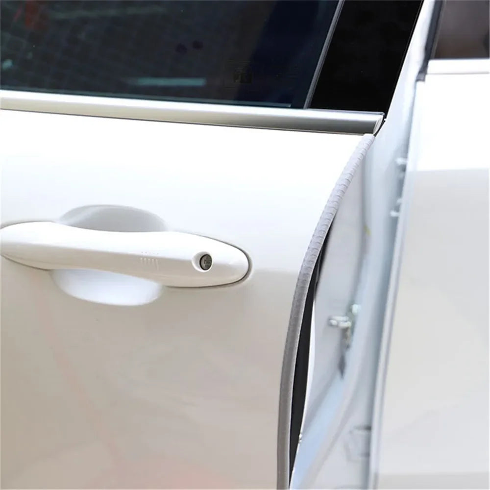 Car Door Protector Edge  With Steel CarstylingScratch Strip Guard Trim Automobile Door Noise reduction Anti Collision Protection