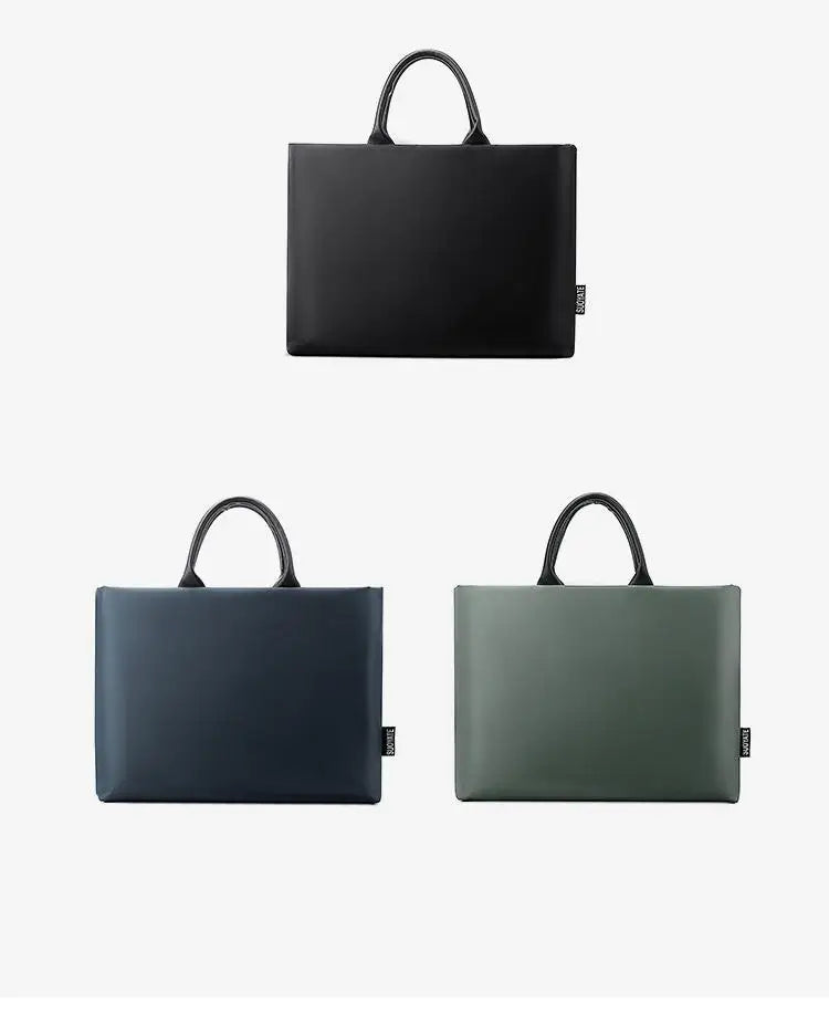 Business Men's Briefcase Business Document Information Kit Laptop Handbag Gift Advertising Computer Bag