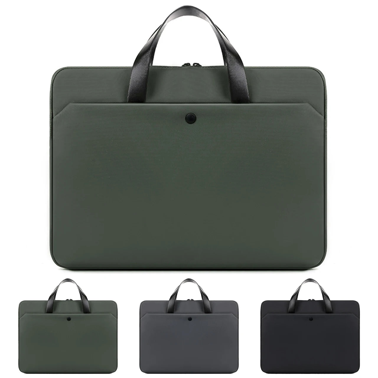 Laptop Bag 15.6 Inch Notebook Sleeve Bags For Macbook Air Pro 15 16 Portable Case Computer Shoulder Handbag Waterproof Briefcase