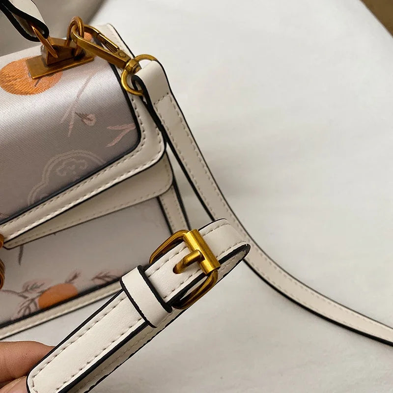 Luxury Handbags Famous Brand Women Bags Designer Lady Small Printing Crossbody Bags Pu Leather Women Shoulder Handbags