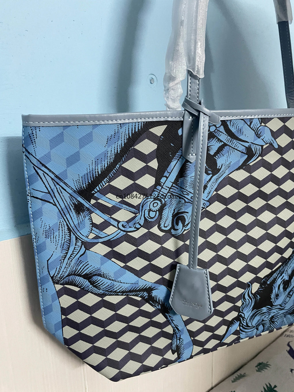 NEW LOUP NOIR Tote Bag for Women Shoulder Women Bags High Quality Famous Brands Bag Casual Totes Large Capacity Horse Noir Bag