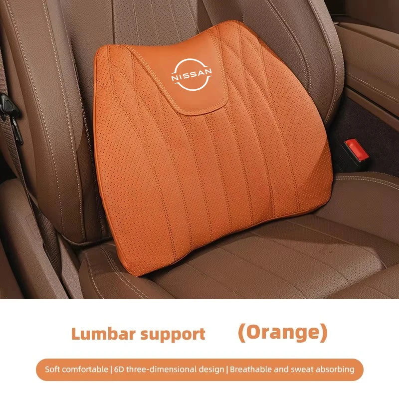 Car Interior Supplies Lumbar Support Back Seat Cushion Suit For Nissan Qashqai Juke Pulsar Sentra Altima Patrol Micra Rogue