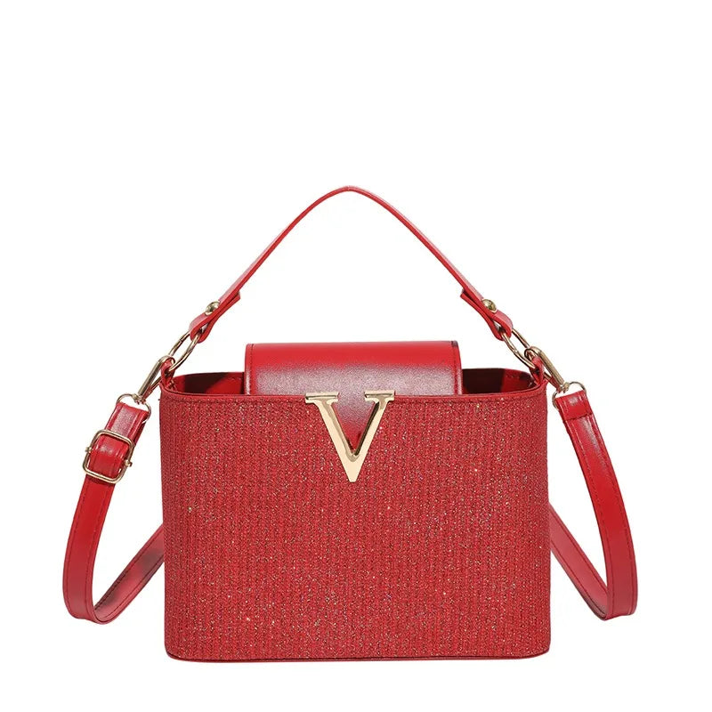 Women's Messenger Bag In High-Quality Leather Featuring Classic Elegant Design From Luxury Brand Popular Choice