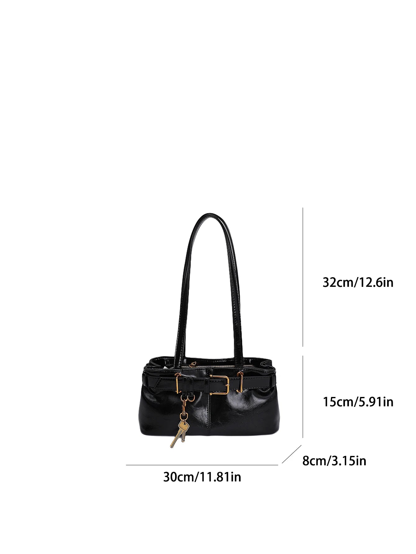 Shoulder Bag for Going Out to Work, Autumn and Winter Retro High-End Bag for Women, 2025 New Shoulder Underarm Bag 1257JC