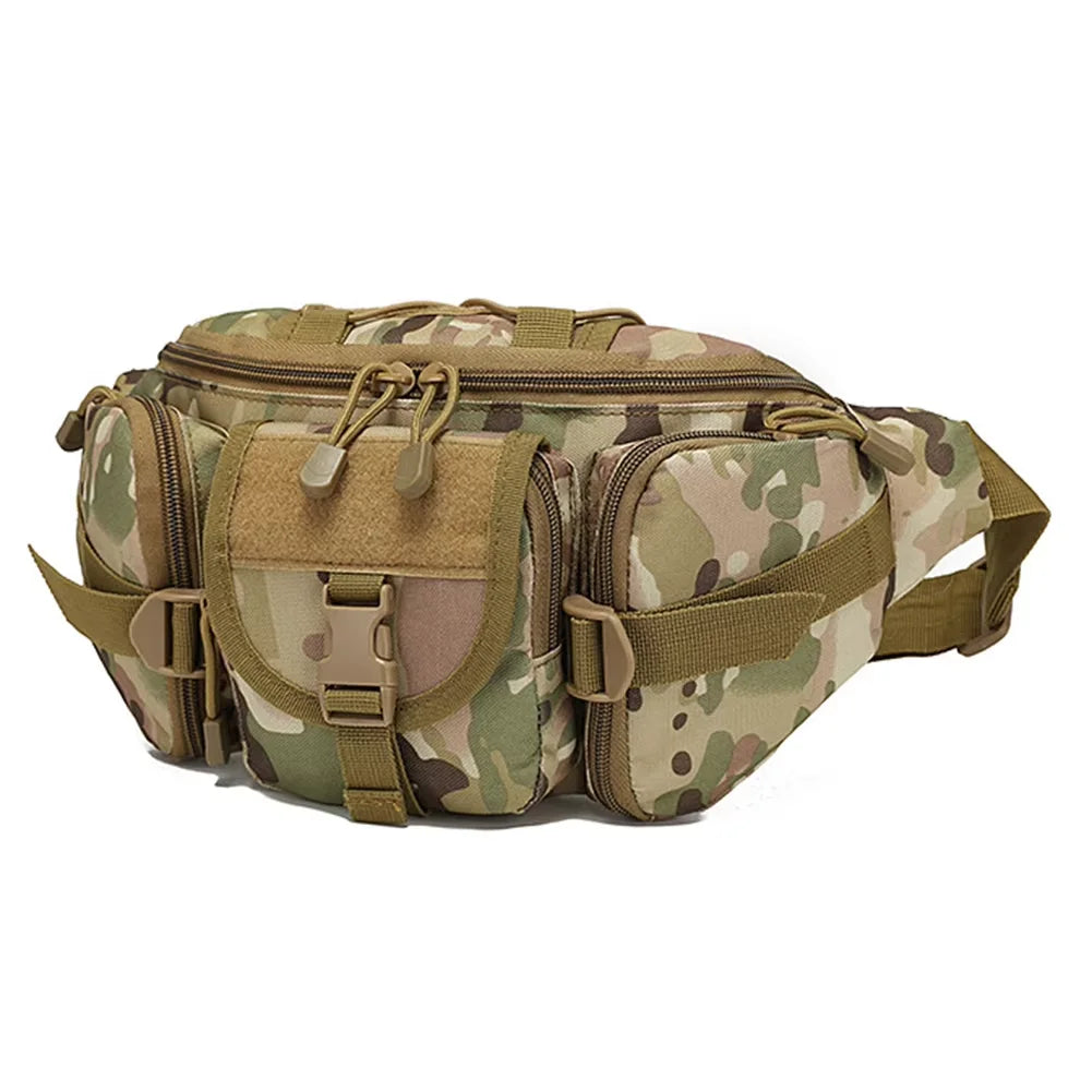 Fanny Pack High Quality Outdoor Sports Waist Pouch Multipurpose Belt Bags for Camping Hiking Traveling Running Fishing