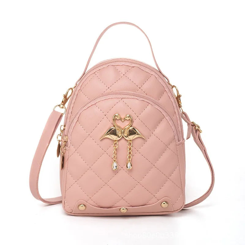 Women's Bags 2021 Fashion Backpack for Students Embroidered Small Backpack New Style