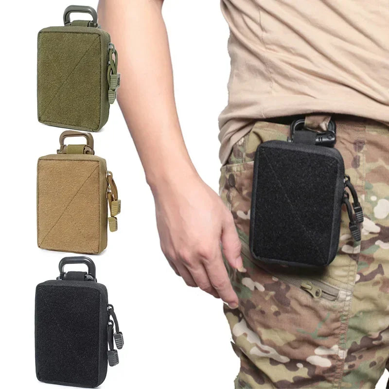 Molle EDC Tool Pouch EMT Organizer Small Pocket Bag Outdoor Sports Travel Hiking Camping Hunting Accessories Belt Waist Bags