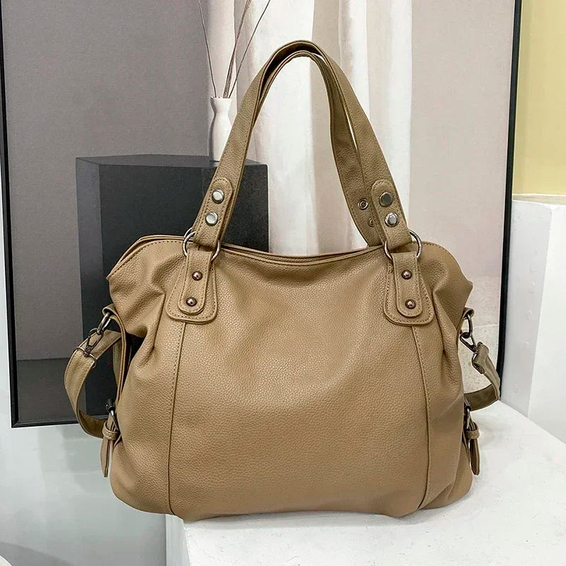 Female Hobo Handbag Large Capacity Shoulder Bags Big Stylsih Tote Bag Ladies Soft Leather Hobos Messenger Bags Women Shopper Bag