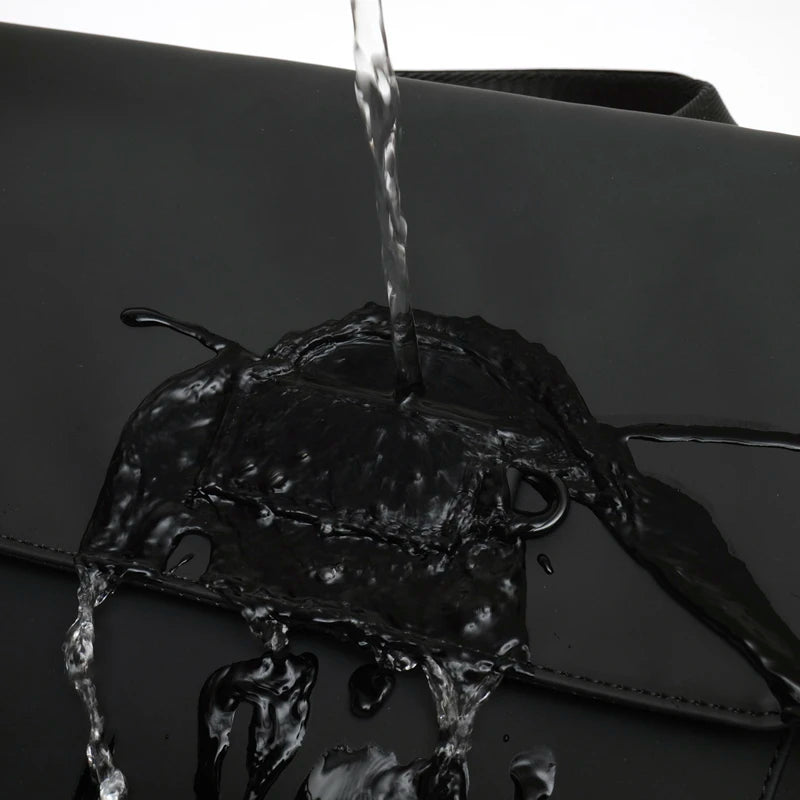 Fashion trend simple atmosphere high-density waterproof fabric casual business men's shoulder handbag crossbody bag masculinity