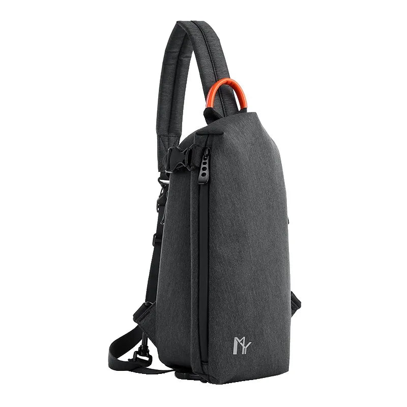 Multifunction Sling Bag Chest Bags for Men Fashion Casual Shoulder Anti Theft Male Single Shoulder Durable Mini Travel Pouch