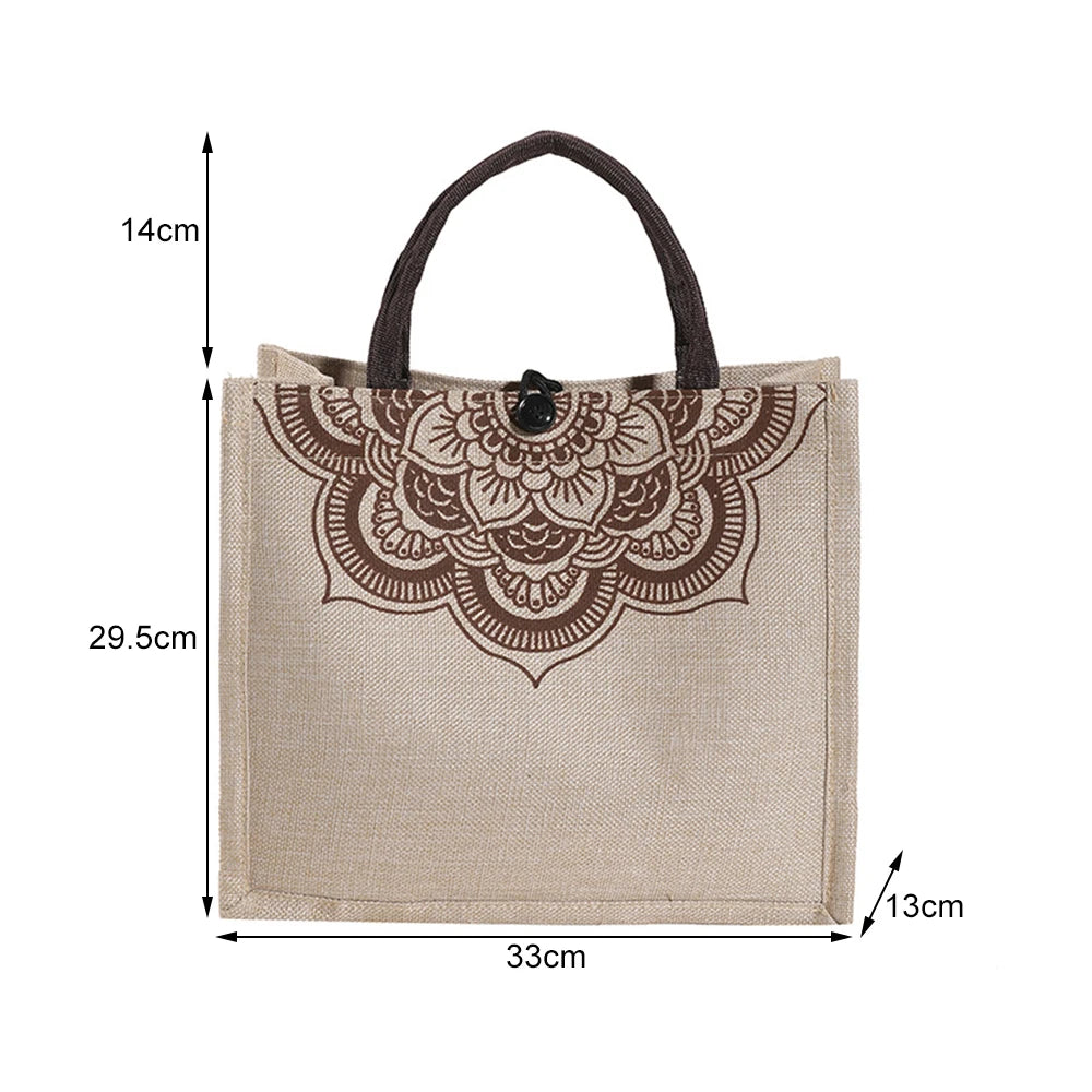 Canvas Handbags For Women Fashion Tote Beach Bags Reusable Shopping Bags Casual Large Capacity Designer Shoulder Pouch Bags