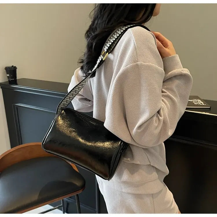 Luxury Brand Famous Designer Women's Tote Bag Elegant Leather Classic Crossbody Messenger Popular Ladies