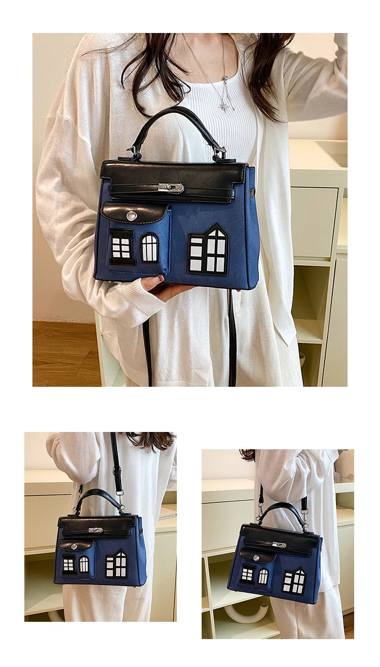 Luxury Famous Designer Leather Shoulder Bag For Women, Elegant Classic Messenger Bag Popular Ladies Handbags Collection