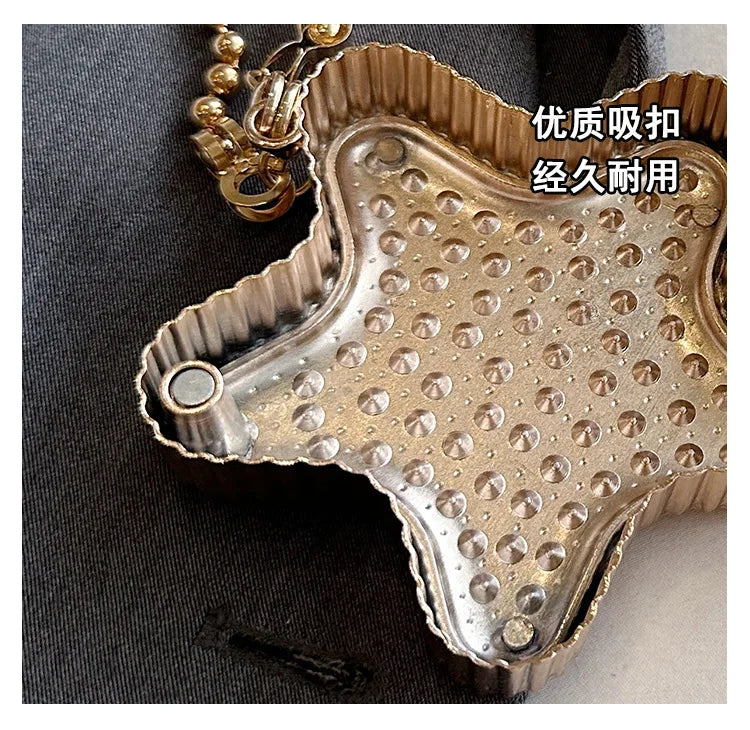 Premium Niche Mini Box Bag - 2025 Women's Star Design, Chain Shoulder & Messenger Style