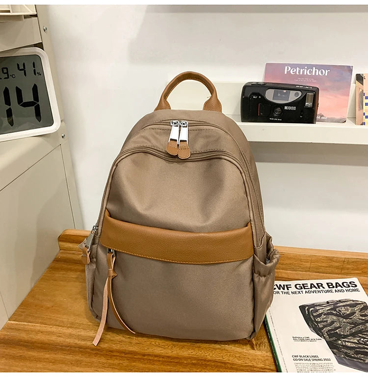 Luxury Brand Lady Fashion Backpacks High Quality Large Capacity Shoulder bags Waterproof Multi Functional Women's Handbags