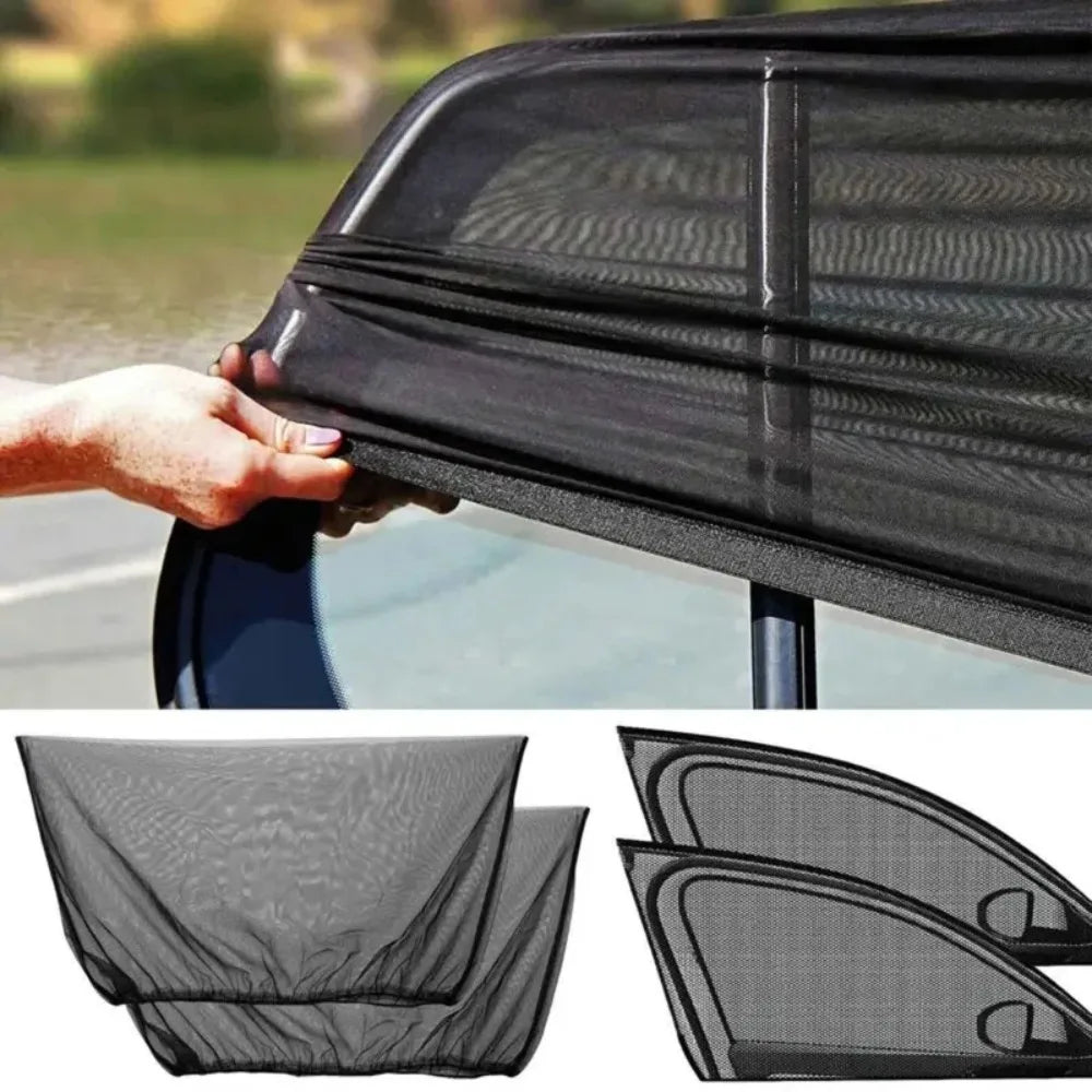 Magnetic Car Sunshade UV Protection Curtains Sun Shield Cover Double Sides Auto Window Sun shade Protector Cover Diy Accessories